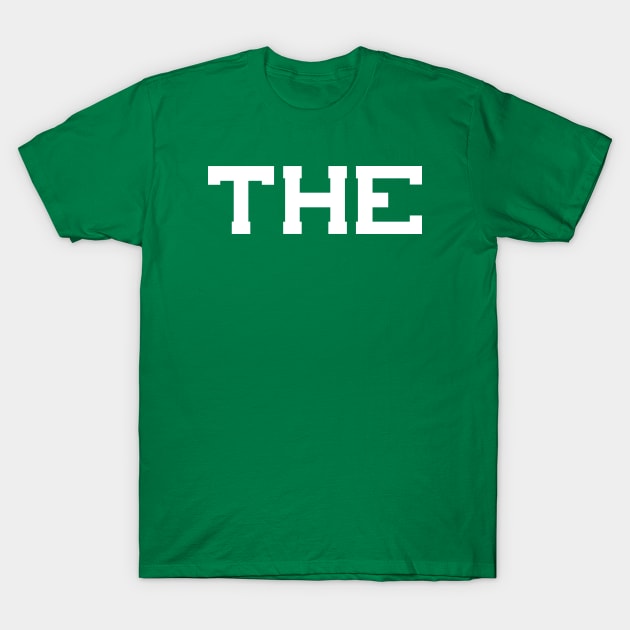 THE Green/White T-Shirt by CasualGraphic